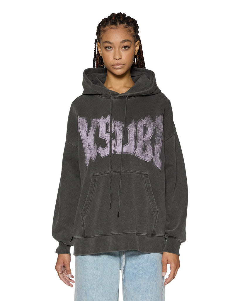 World Tour Oh G Charcoal Hoodie | Ksubi ++