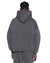 MENS  KREST EKCESS HOODIE CHARCOAL OVERSIZED FLEECE