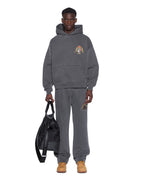 MENS KREST EKCESS HOODIE CHARCOAL FLEECE