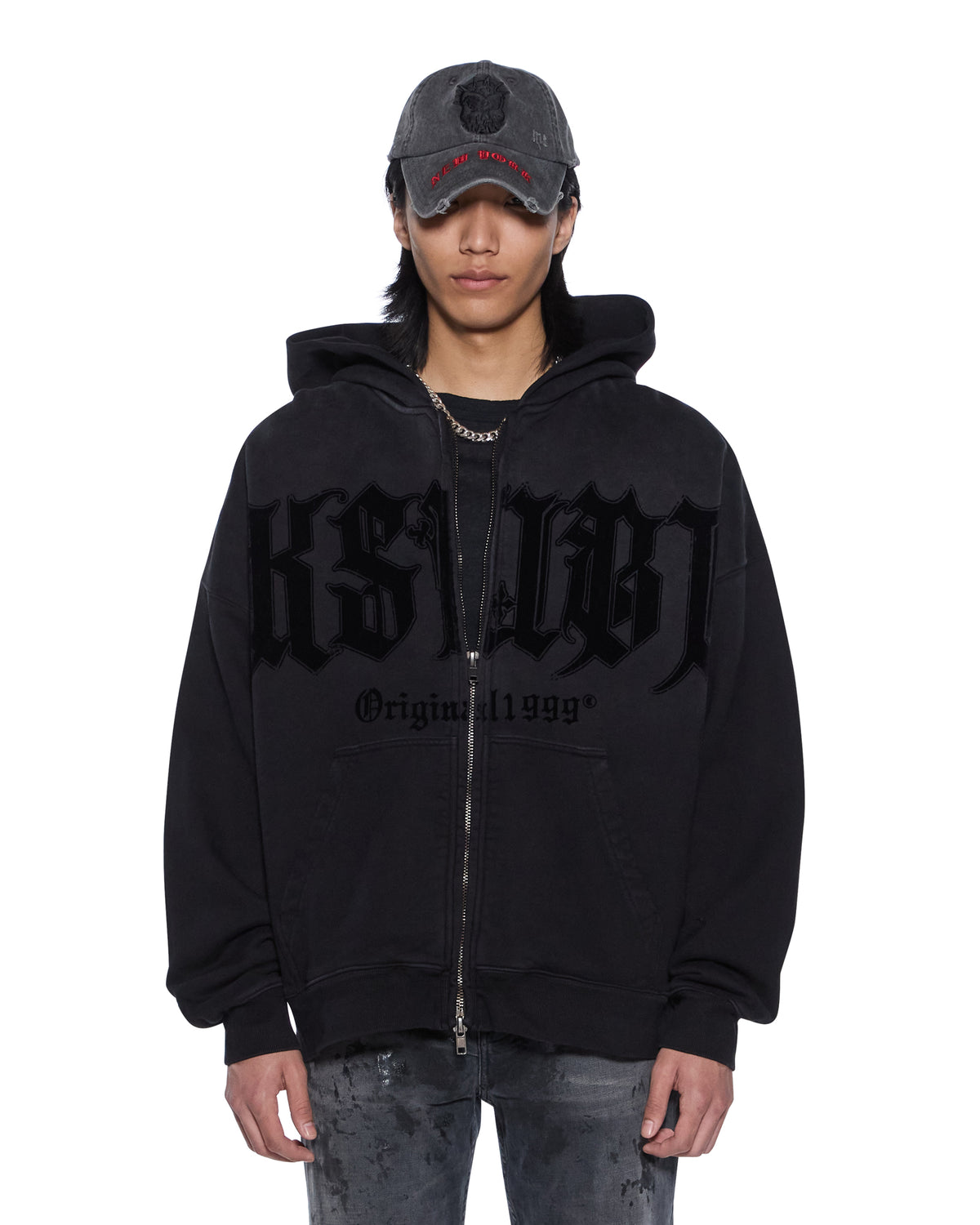 KSTUDIO EKCESS HOODIE BLACK FADE
