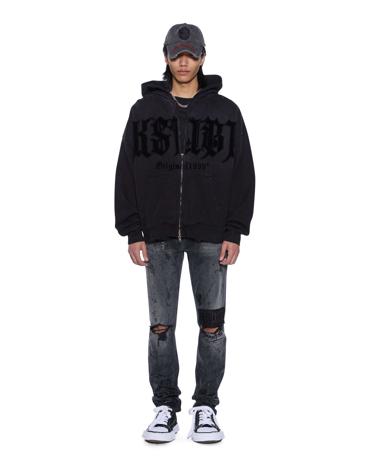 KSTUDIO EKCESS HOODIE BLACK FADE