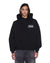 MENS  OUTFIELD EKCESS HOODIE BLACK OVERSIZED FLEECE