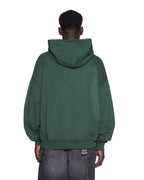 Mens Prestige Ekcess Hoodie Hash Oversized Fleece - Green