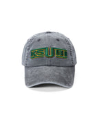 Aus Dad Cap Washed Black Headwear - Black