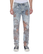 Mens Chitch Rogue Messenger Slim Denim Jeans - Denim