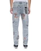 Mens Chitch Rogue Messenger Slim Denim Jeans - Denim