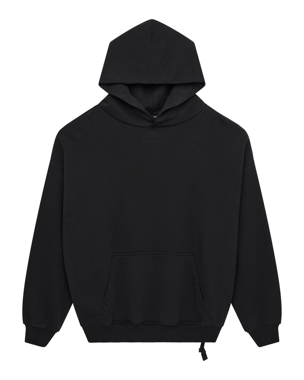 MENS INTRUDER EKCESS HOODIE JET BLACK FLEECE