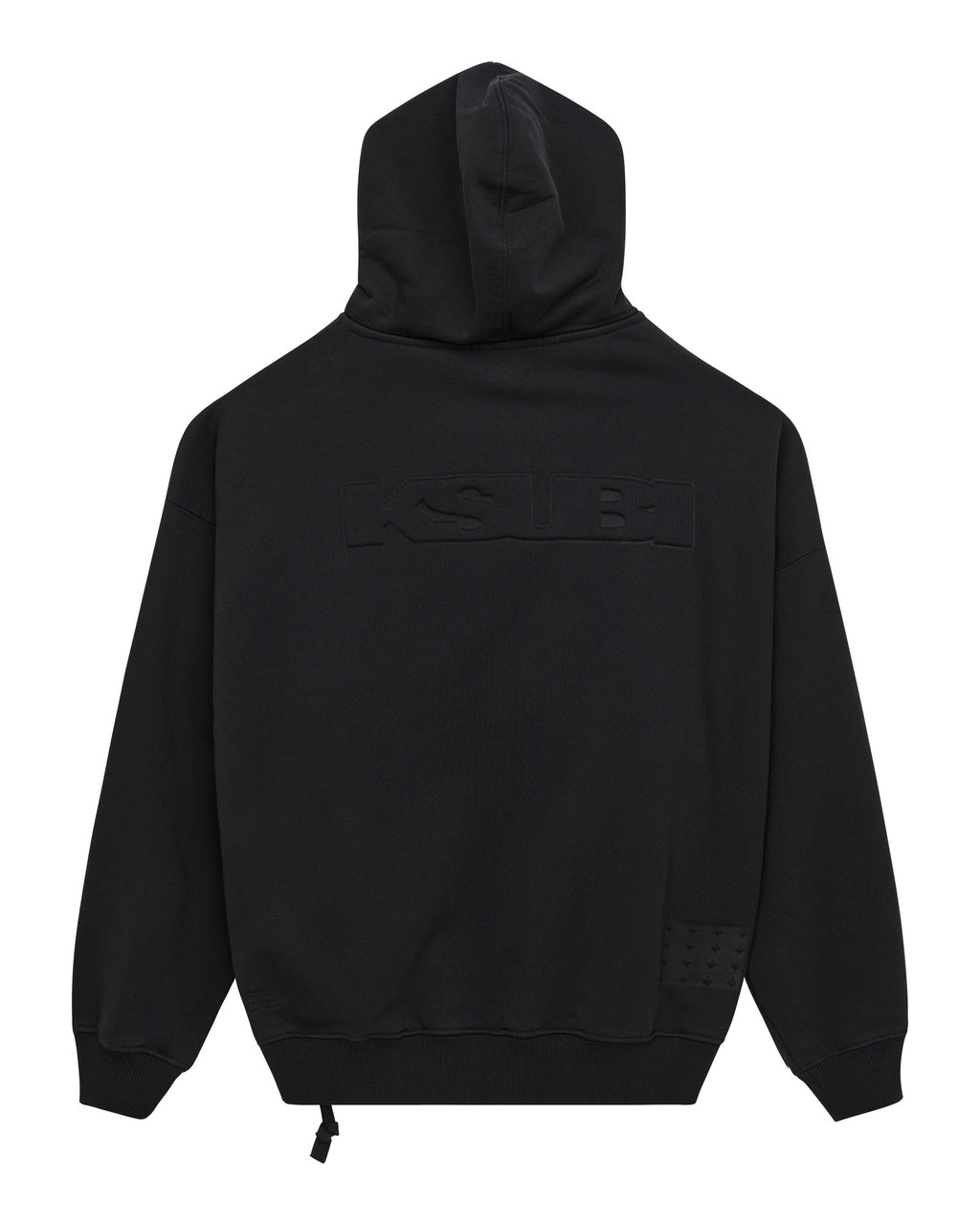 MENS INTRUDER EKCESS HOODIE JET BLACK FLEECE