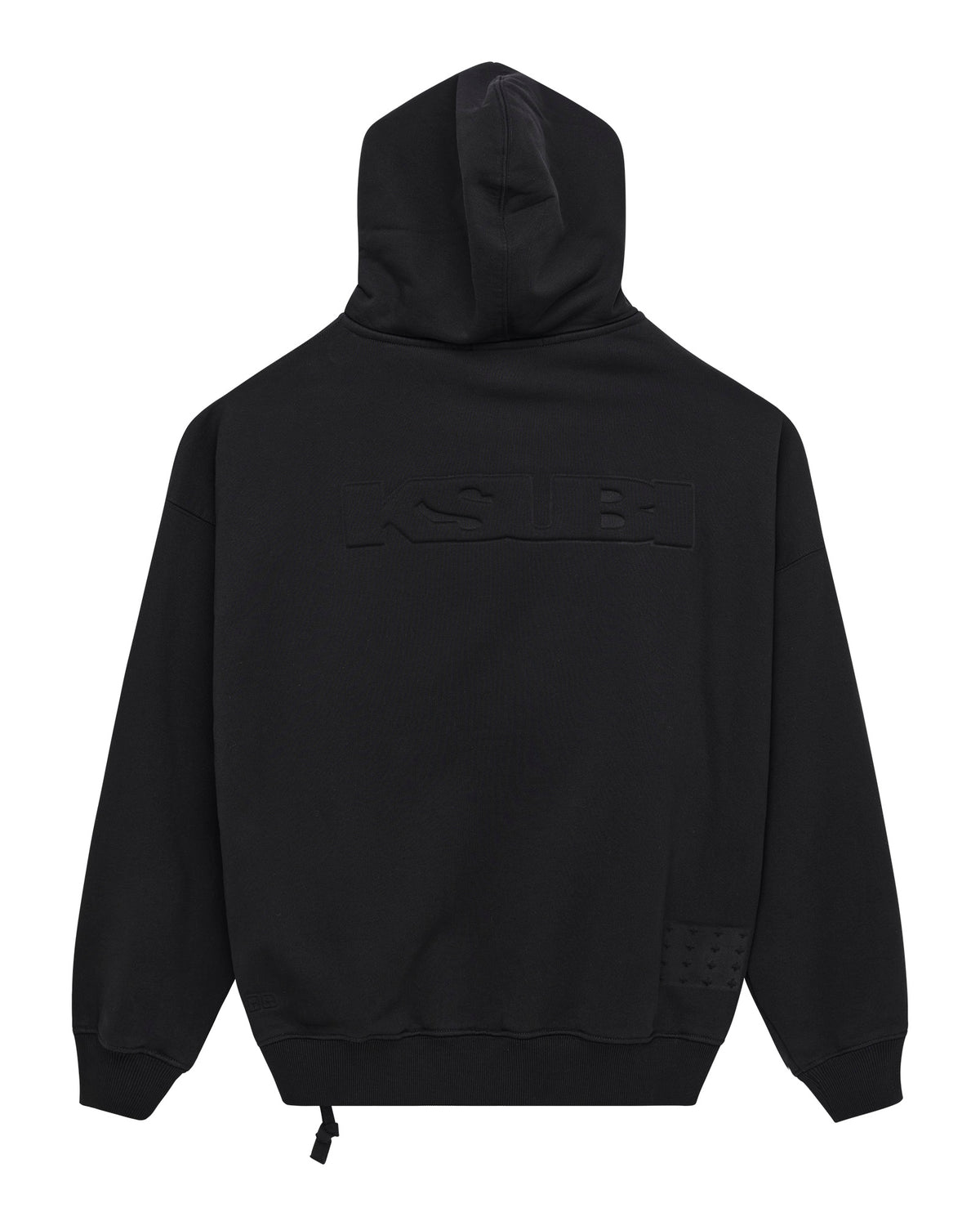 MENS INTRUDER EKCESS HOODIE JET BLACK FLEECE