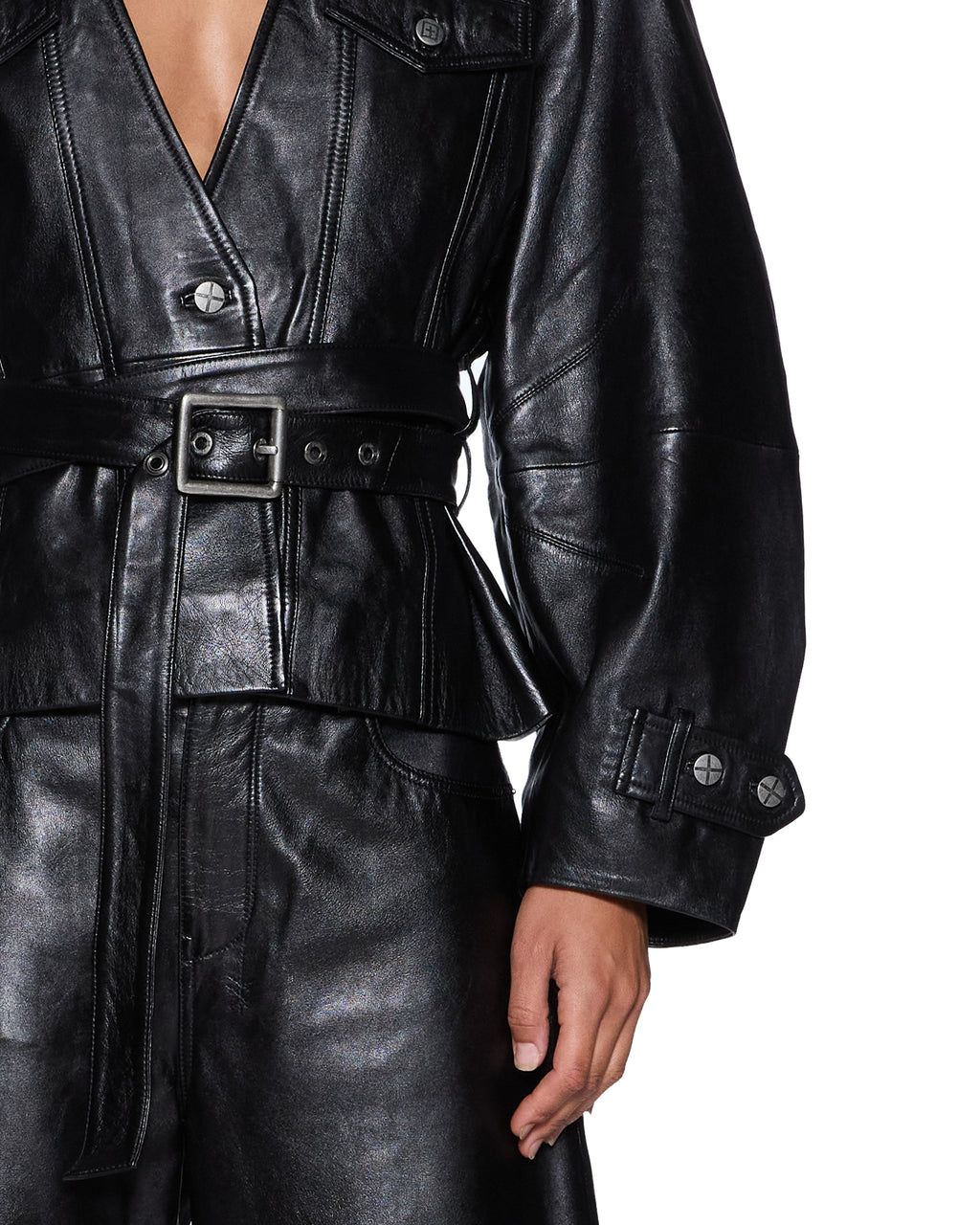 WOMENS BARREL JACKET BLACK JACKETS