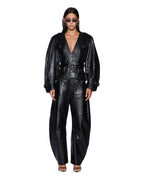 WOMENS BARREL JACKET BLACK JACKETS