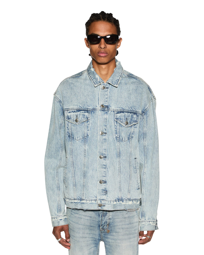 Buy Oh G Jacket Acid Trip Oversized Denim Ksubi ++