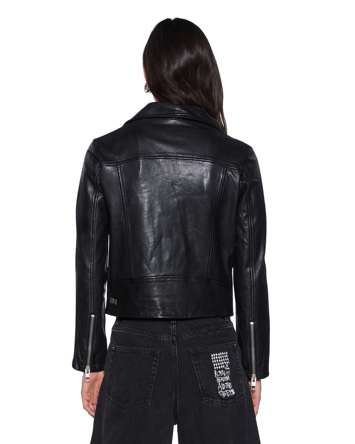 AMPLIFY LEATHER JACKET BLACK