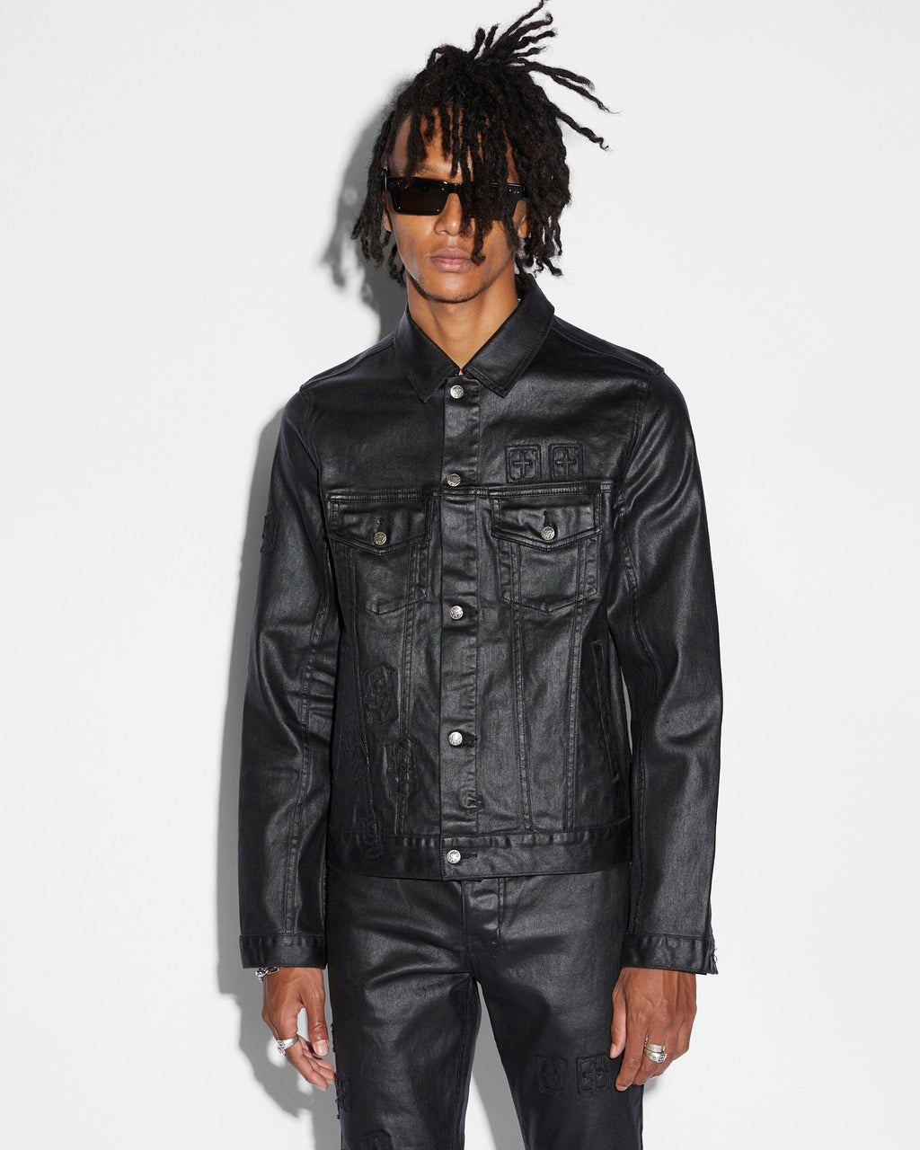 Mens Classic Jacket 999 Black Wax Regular Jackets - Black