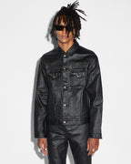 Mens Classic Jacket 999 Black Wax Regular Jackets - Black