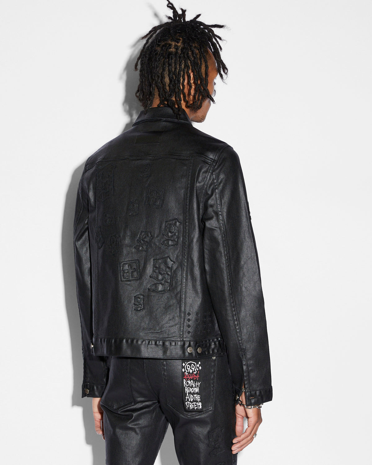 Mens Classic Jacket 999 Black Wax Regular Jackets - Black