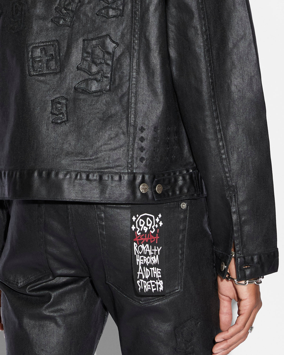 Mens Classic Jacket 999 Black Wax Regular Jackets - Black
