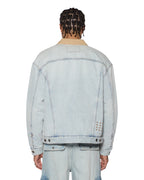 Mens Doubledown Jacket Frost Blue Regular Jackets - Denim