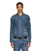 Mens Doubledown Oh G Jacket Antique Kraft Oversized Jackets - Denim