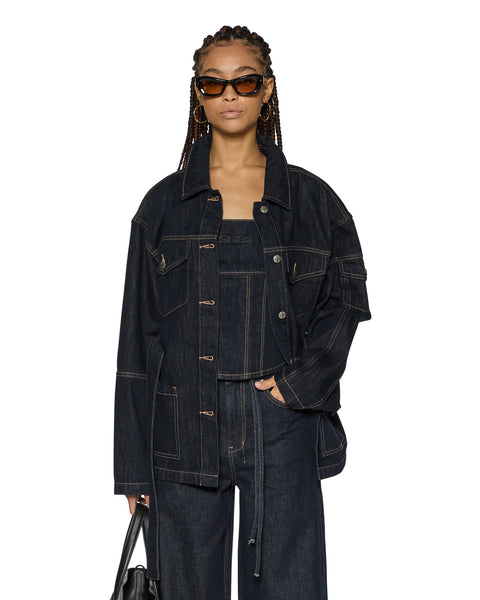ジャケット・アウター BEEDEN JUST FIT BOXY COAT Womens Duty Jacket Zenith Pop Jackets | Ksubi ++