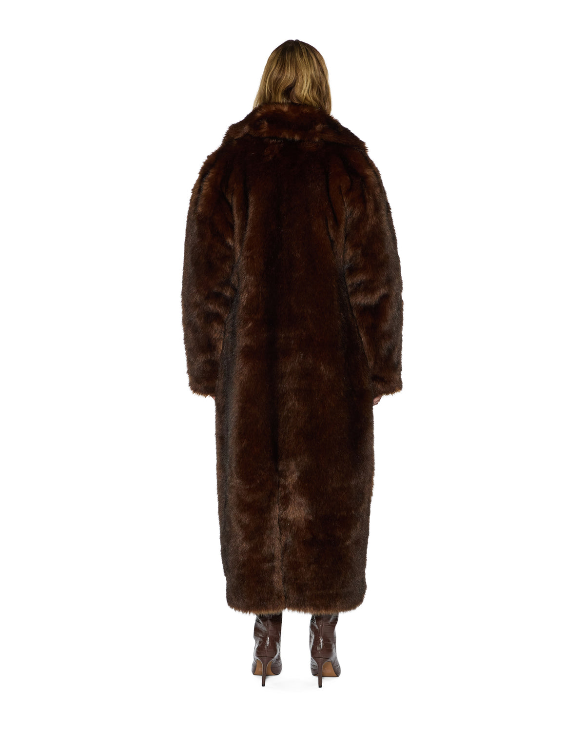 ALTON FAUX FUR JACKET TAWNY