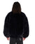MENS  HUSSLE FAUX FUR JACKET BLACK REGULAR JACKETS