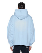 MENS INTRUDER EKCESS ZIP THRU HOOD ICE MIST FLEECE