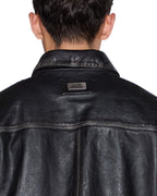 MENS ELDORADO LEATHER JACKET BLACK JACKETS