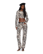 WOMENS MOWALOLA CROP JACKET CHEETAH JACKETS