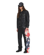 Mens Ksubi X Alice Hollywood Oh G Jacket Black Wax Regular Jackets - Black