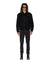 MENS  OH G JACKET FLOCKED BLACK OVERSIZED JACKETS