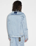 Mens Oh G Jacket Mills Repair Oversized Jackets - Denim