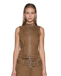 PARADIGM GILET RIDER BROWN