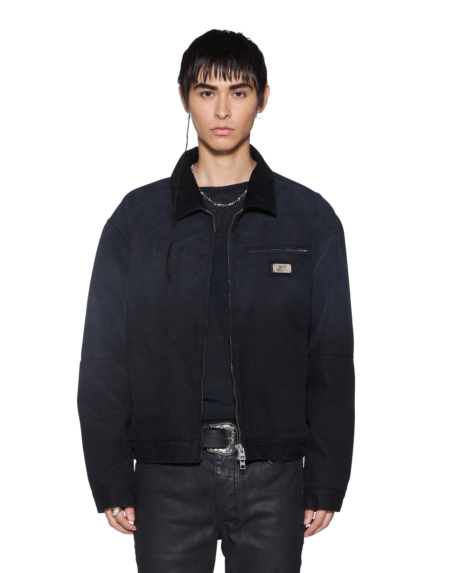 Mens Plated Greenwich Jacket Black Jackets | Ksubi ++