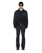 Mens Plated Greenwich Jacket Black Relaxed Jackets - Black