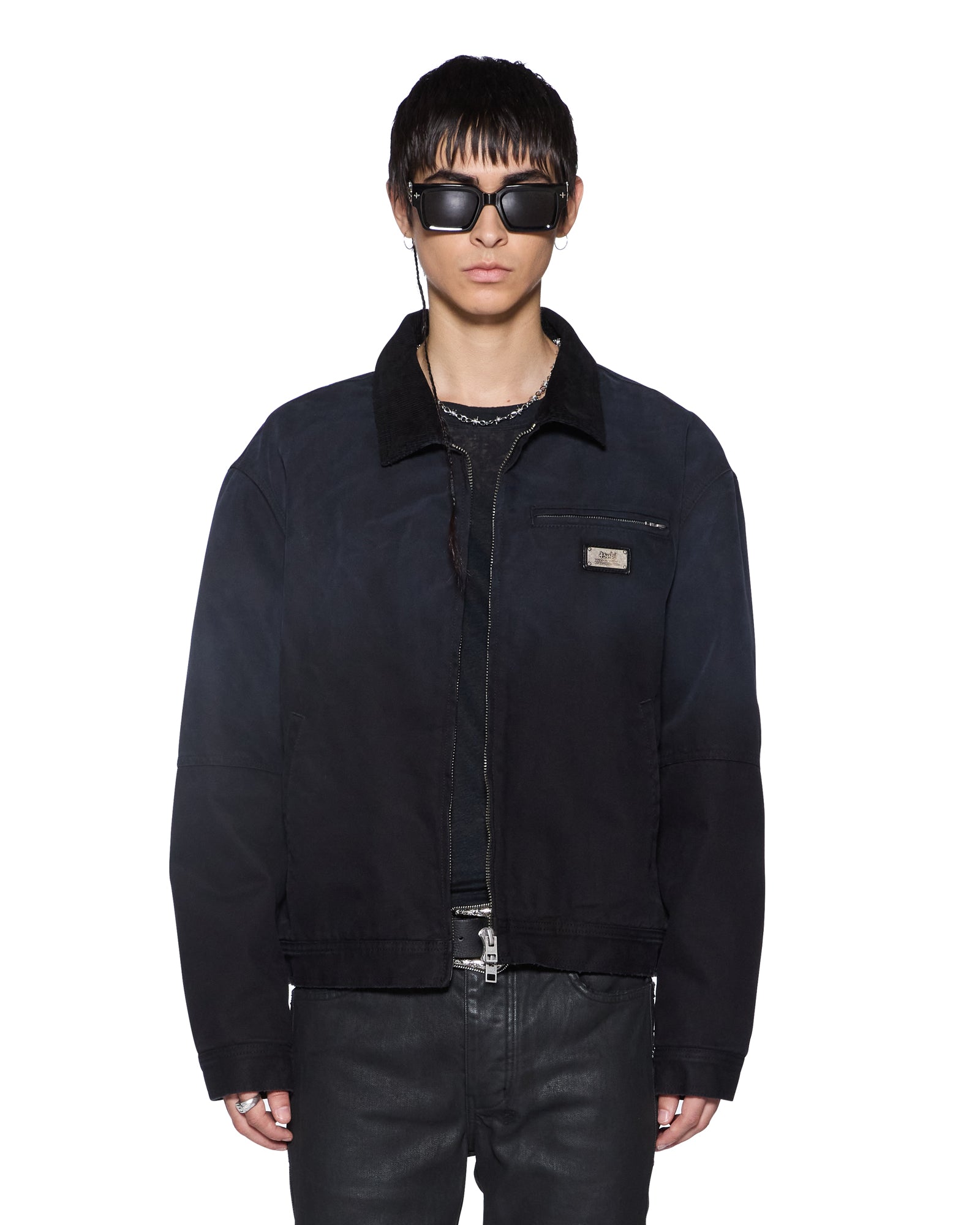 Mens Plated Greenwich Jacket Black Jackets | Ksubi ++