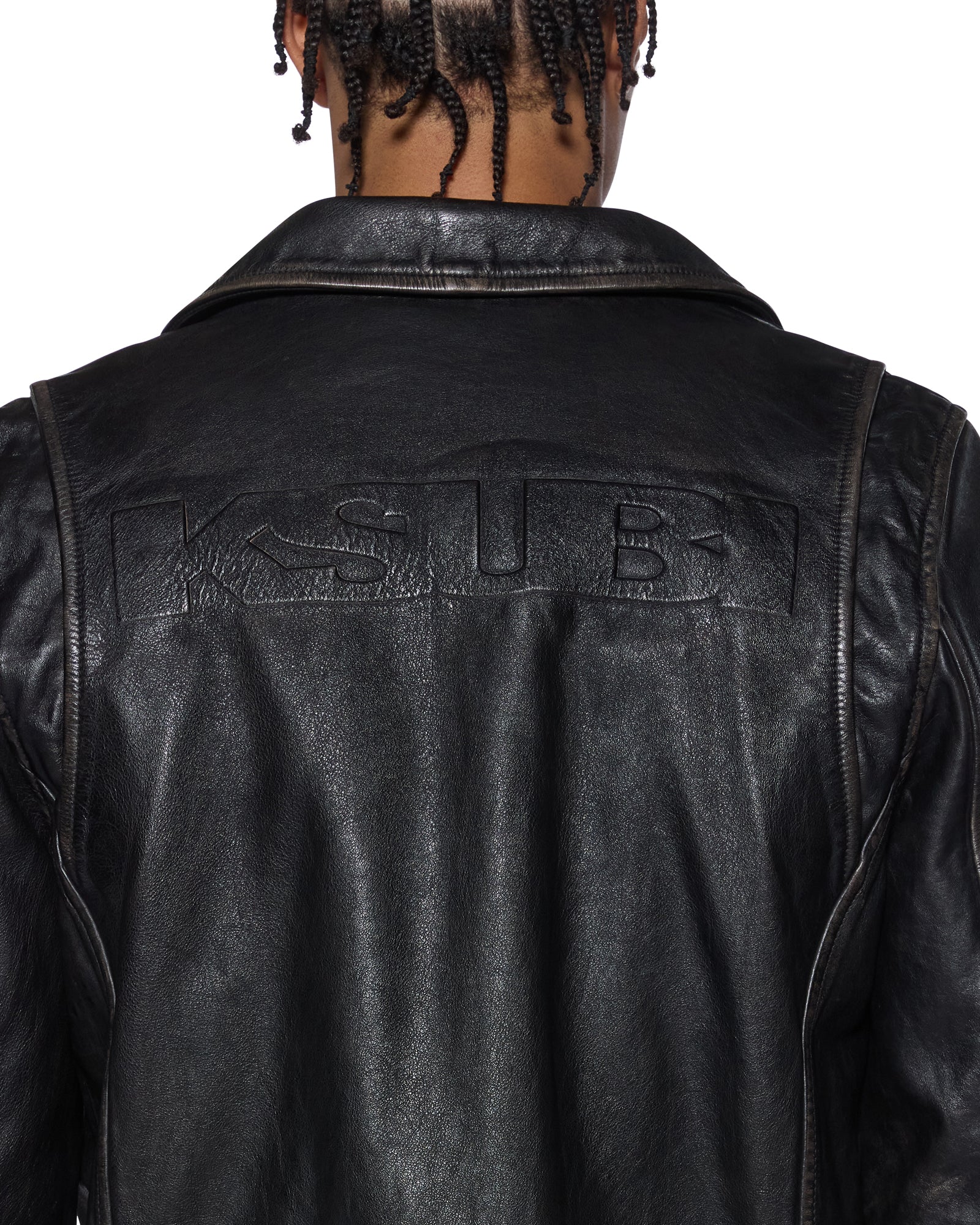 Mens Sott Capitol Leather Jacket Black Jackets | Ksubi ++ Mens Sott Capitol Leather Jacket Black Jackets | Ksubi ++