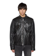 Mens Stinger Biker Moto Shell Regular Jackets - Black