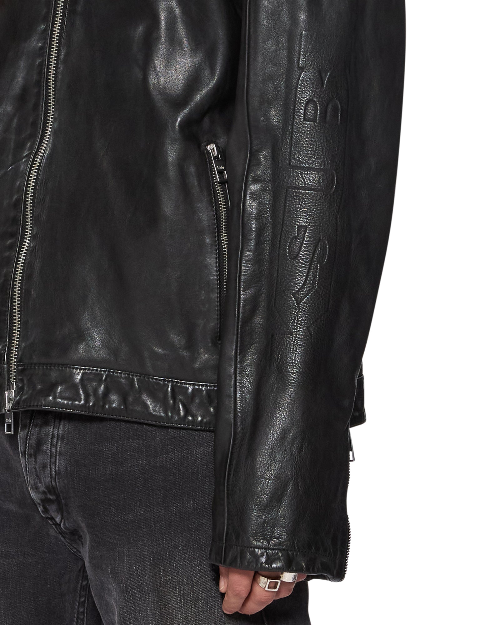 Mens Stinger Biker Moto Shell Jackets | Ksubi