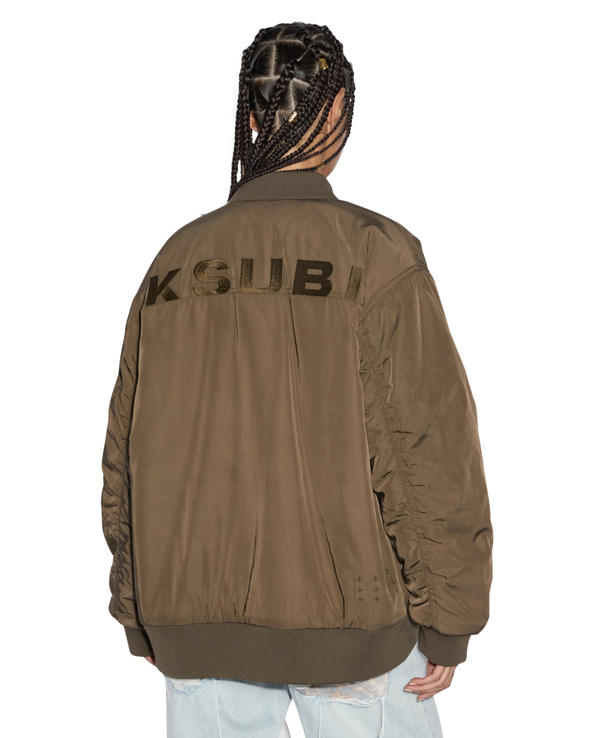 WOMENS SCORE BOMBER KHAKI/CEDAR JACKETS
