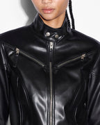 Womens Vivienne Jacket Black Slim Jackets - Black