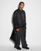 Mens Cosy Boy Jacket Black Oversized Jackets - Black