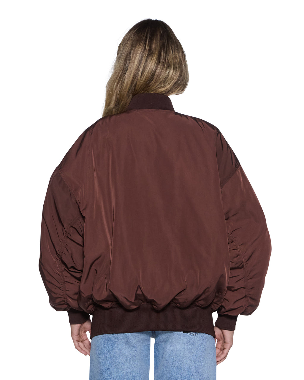 WOMENS PILOT BOMBER CHOCOLATE JACKETS