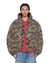 MENS  PLATED BOMBER JACKET CAMO BOXY JACKETS