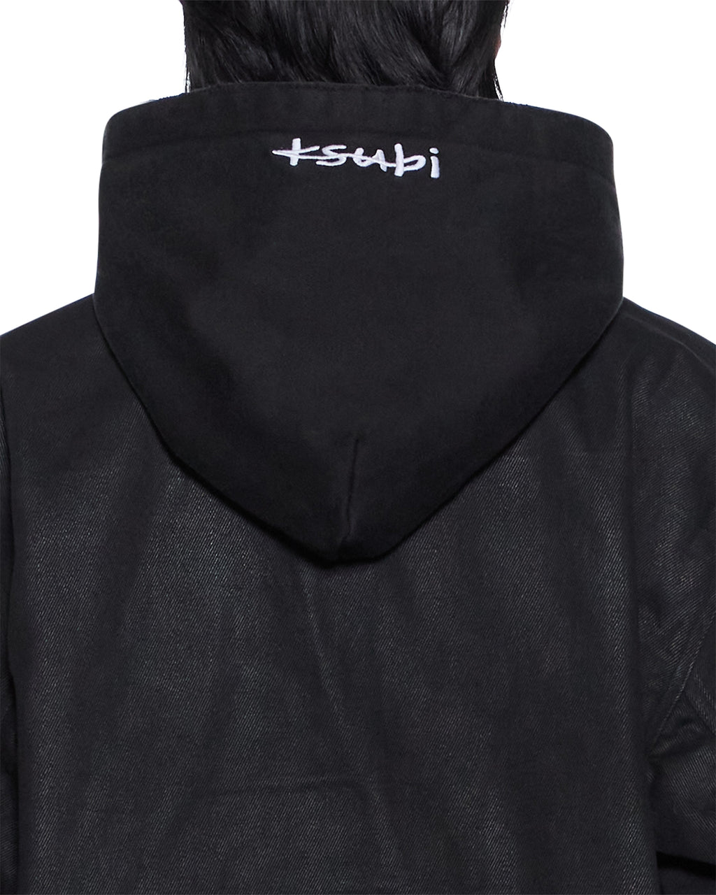 MENS SIN CITY PLATED WAXED JACKET BLACK JACKETS