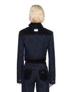 WOMENS SLIM TRUCKER JACKET VIXEN SPLICED JACKETS