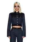 SLIM TRUCKER JACKET VIXEN SPLICED