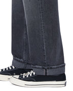MENS ANTI K SELVEDGE CHICAGO BLACK DENIM JEANS