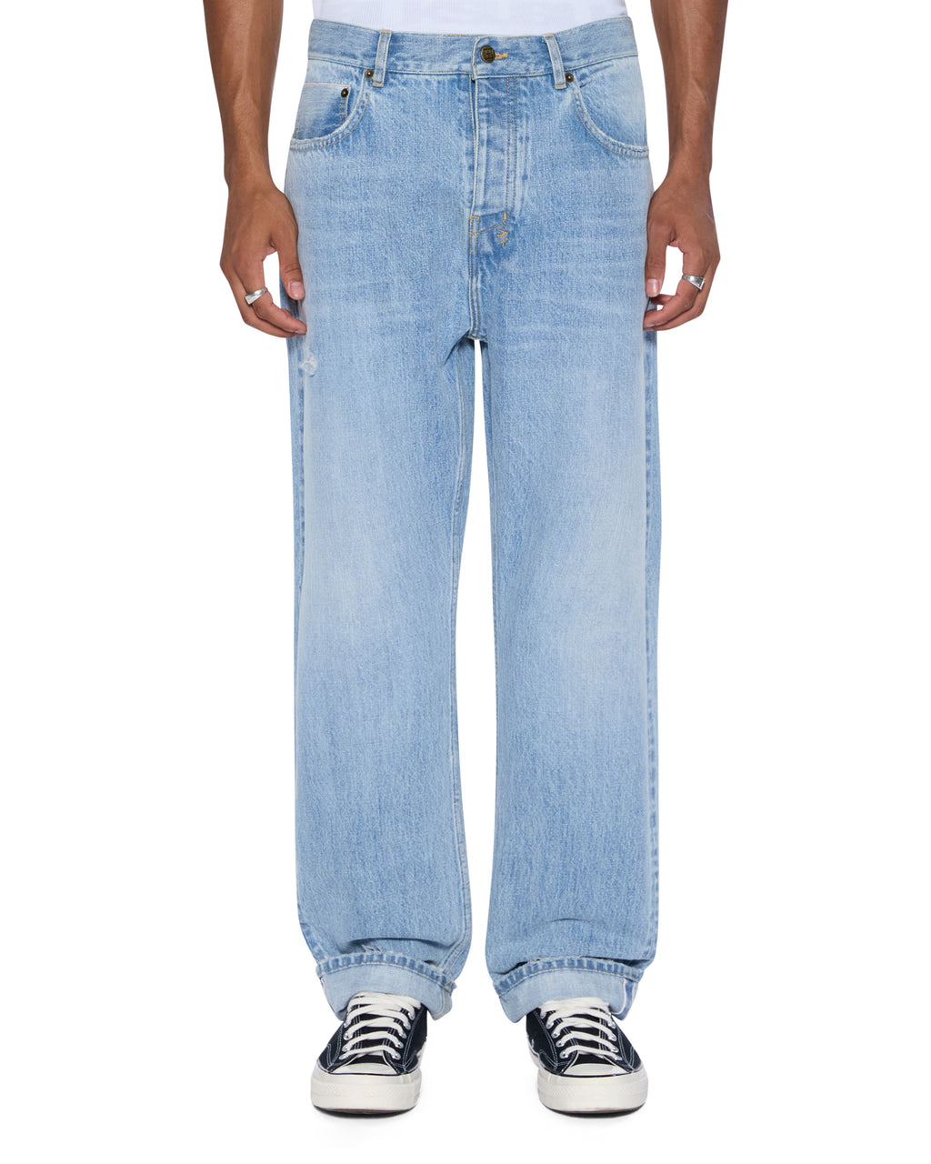MENS ANTI K SELVEDGE SYDNEY BLUE DENIM JEANS