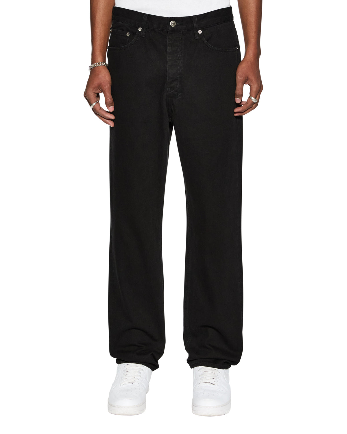 MENS ANTI K BLACKOUT DENIM JEANS